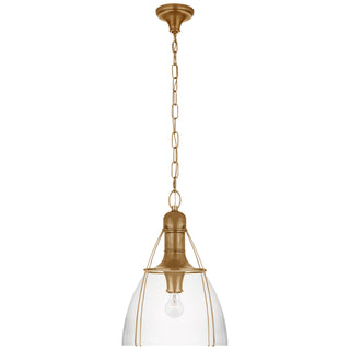 Visual Comfort Signature Canada - CHC 5476AB-CG - One Light Pendant - Prestwick - Antique-Burnished Brass