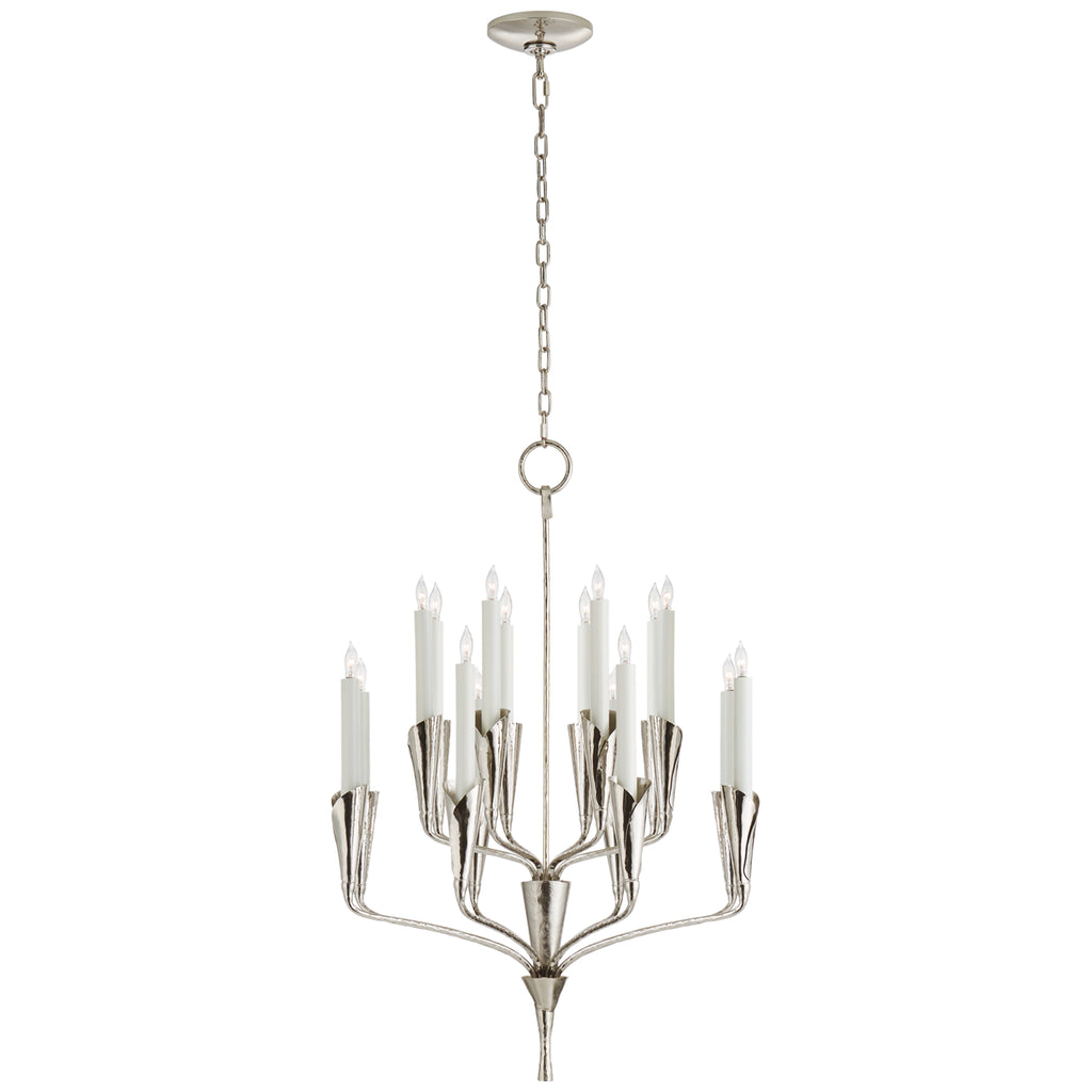 Visual Comfort Signature Canada - CHC 5501PN - 16 Light Chandelier - Aiden - Polished Nickel