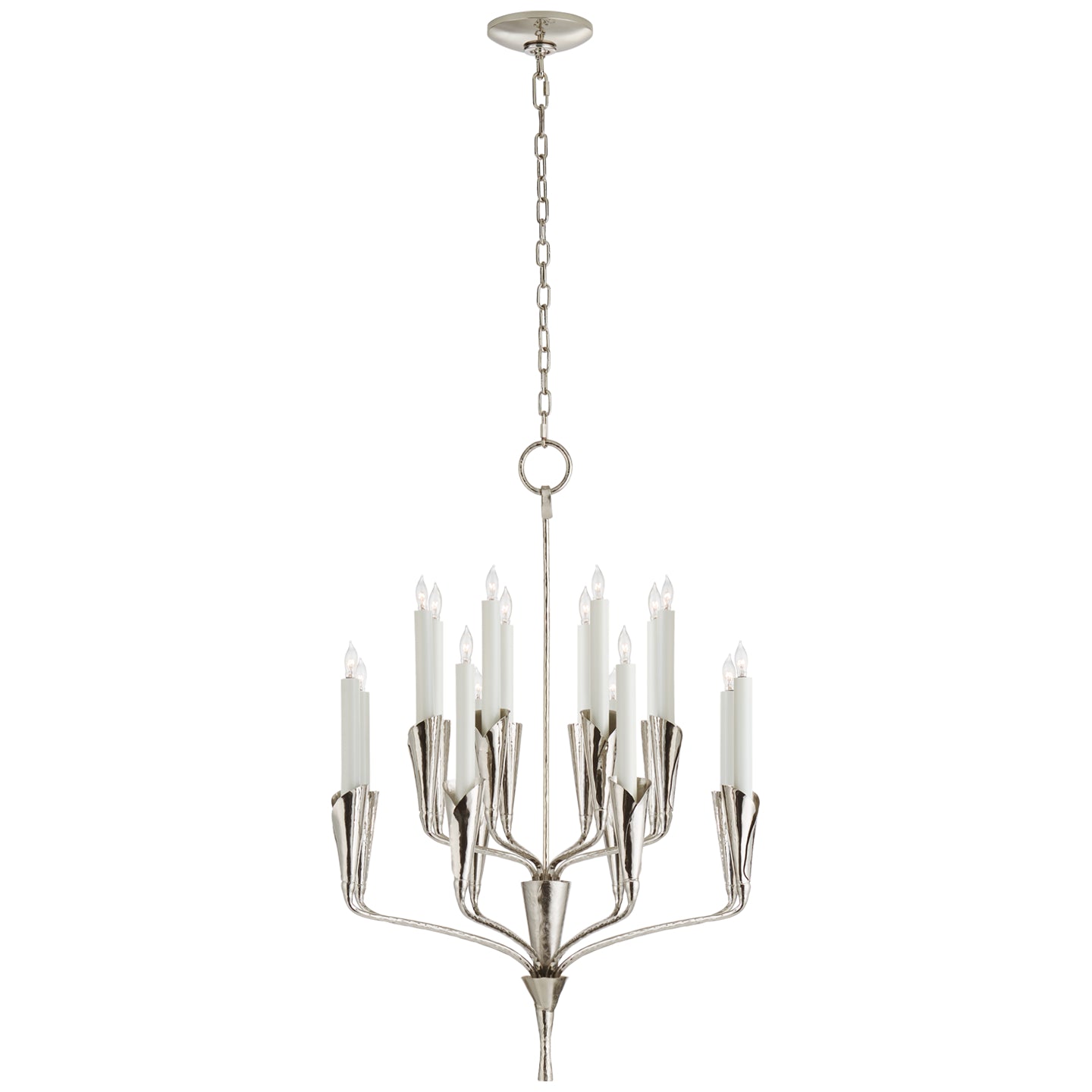 Visual Comfort Signature Canada - CHC 5501PN - 16 Light Chandelier - Aiden - Polished Nickel