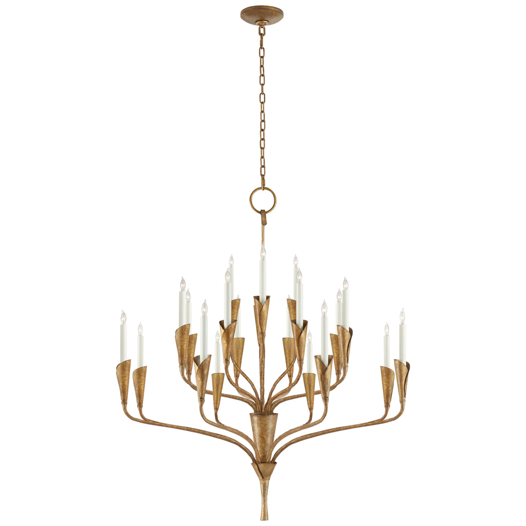 Visual Comfort Signature Canada - CHC 5503GI - 20 Light Chandelier - Aiden - Gilded Iron