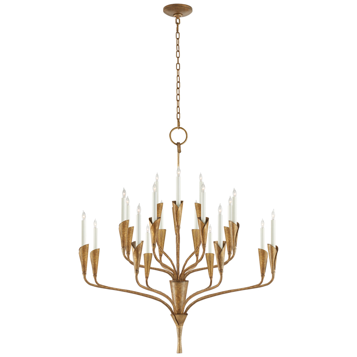 Visual Comfort Signature Canada - CHC 5503GI - 20 Light Chandelier - Aiden - Gilded Iron