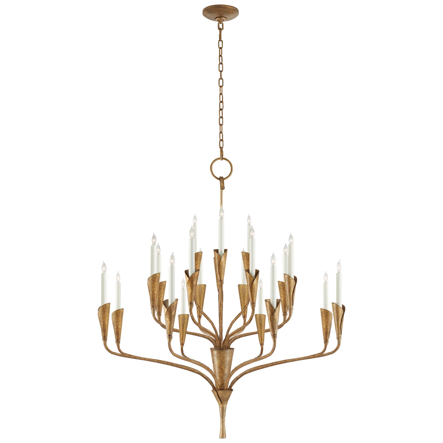 Visual Comfort Signature Canada - CHC 5503GI - 20 Light Chandelier - Aiden - Gilded Iron