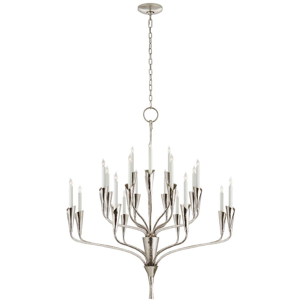 Visual Comfort Signature Canada - CHC 5503PN - 20 Light Chandelier - Aiden - Polished Nickel
