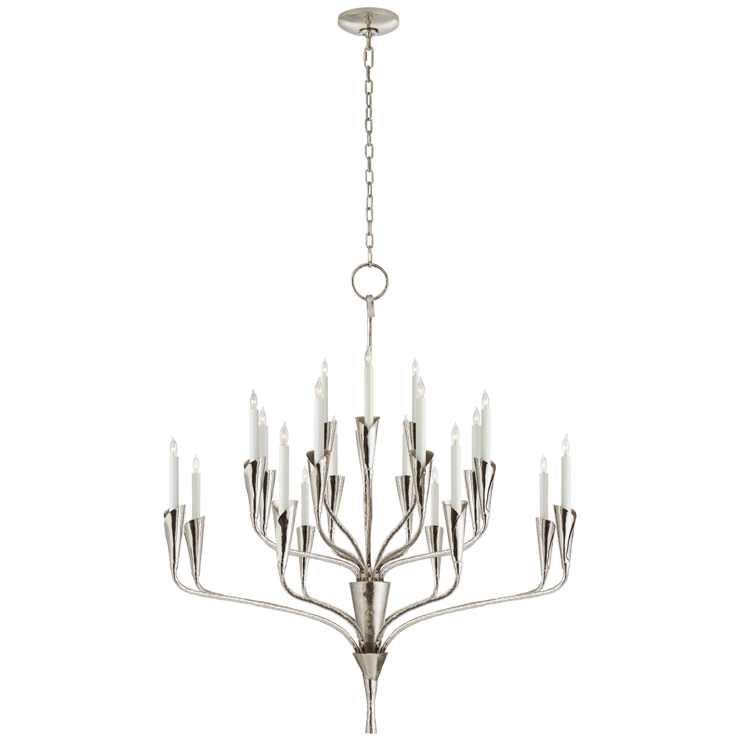 Visual Comfort Signature Canada - CHC 5503PN - 20 Light Chandelier - Aiden - Polished Nickel