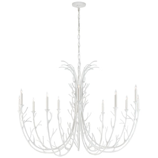 Visual Comfort Signature Canada - JN 5080PW - 12 Light Chandelier - Silva - Plaster White