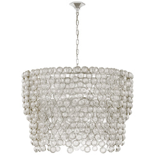 Visual Comfort Signature Canada - JN 5232BSL/CG - 12 Light Chandelier - Milazzo - Burnished Silver Leaf