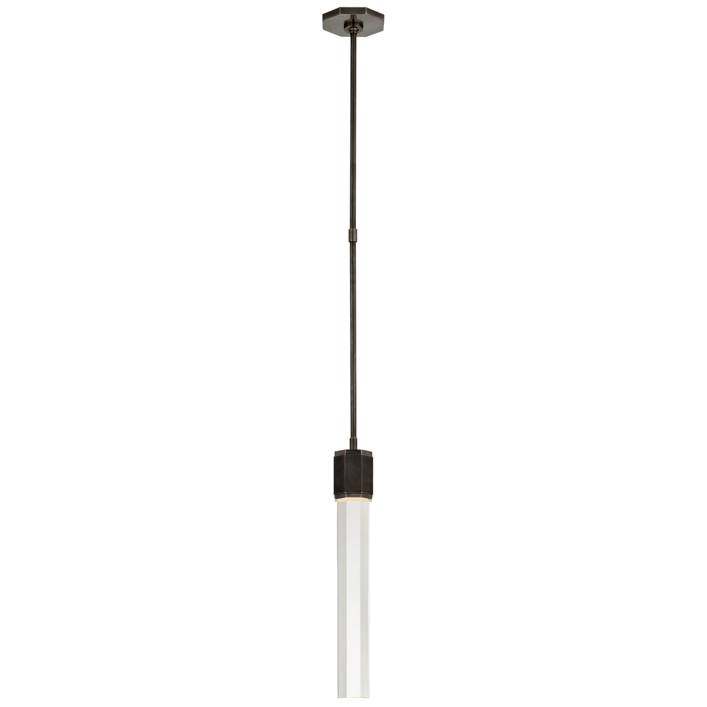 Visual Comfort Signature Canada - LR 5911BZ-CG - LED Pendant - Fascio - Bronze