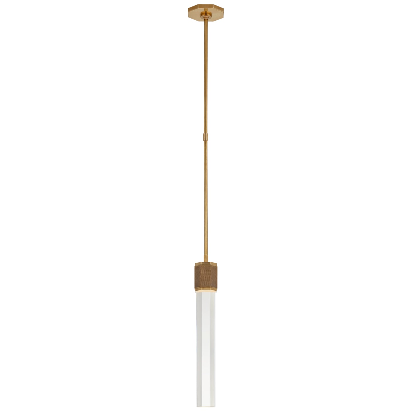 Visual Comfort Signature Canada - LR 5911HAB-CG - LED Pendant - Fascio - Hand-Rubbed Antique Brass