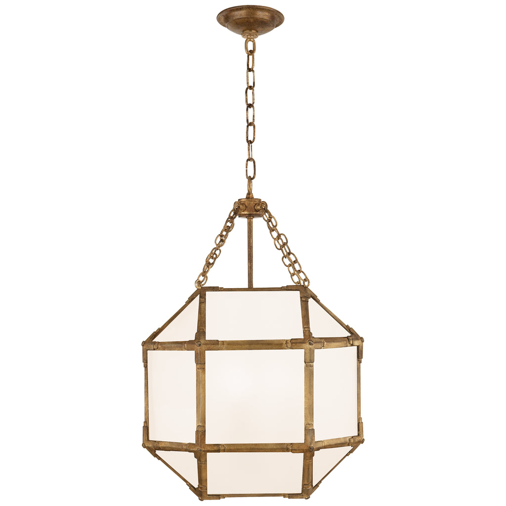 Visual Comfort Signature Canada - SK 5008GI-WG - Three Light Lantern - Morris - Gilded Iron