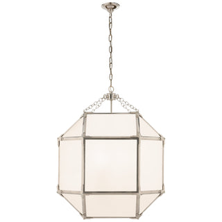 Visual Comfort Signature Canada - SK 5009PN-WG - Three Light Lantern - Morris - Polished Nickel