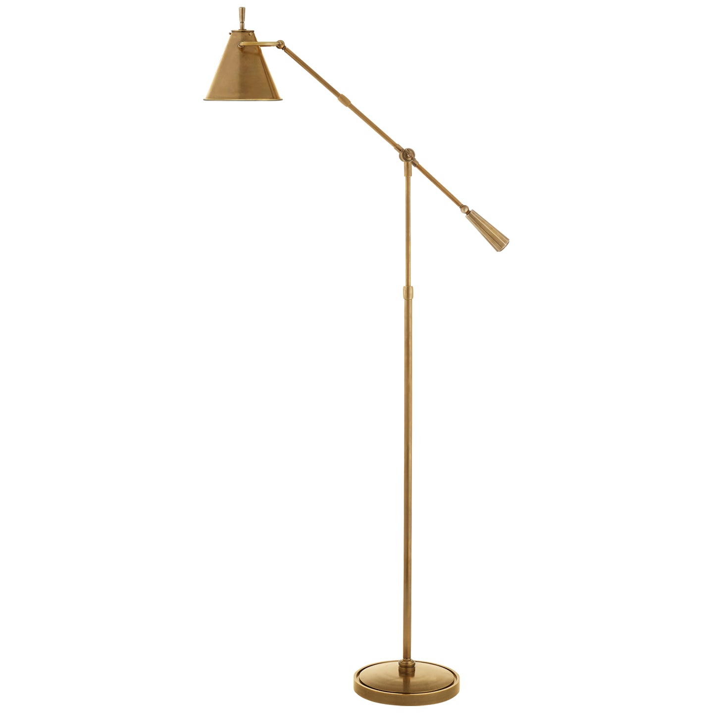 Visual Comfort Signature Canada - TOB 1536HAB - LED Floor Lamp - Goodman - Hand-Rubbed Antique Brass