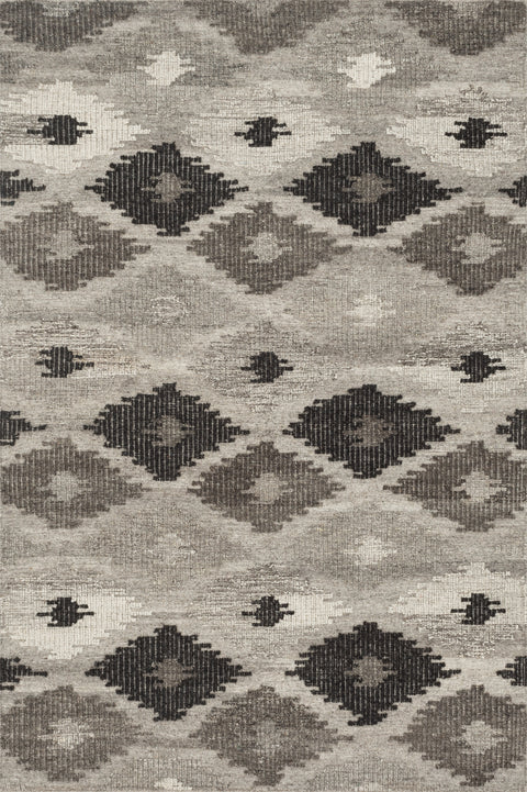 Akina Grey / Charcoal 9'-3" x 13' Area Rug - AK-02 - 9'-3" x 13'