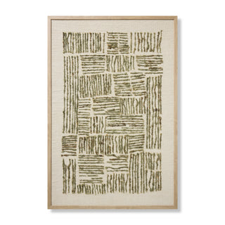 Amber Lewis x Loloi Idlywild Green Wall Art