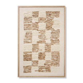 Amber Lewis x Loloi Los Alamos Brown Wall Art