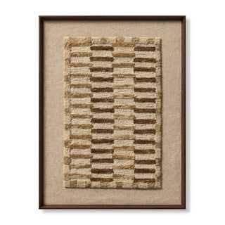Amber Lewis x Loloi Descanso Ivory / Beige Wall Art
