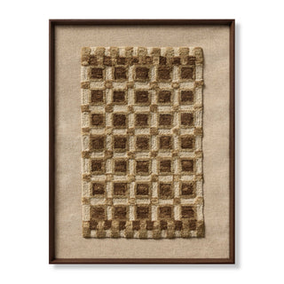 Amber Lewis x Loloi Cambria Brown / Beige Wall Art