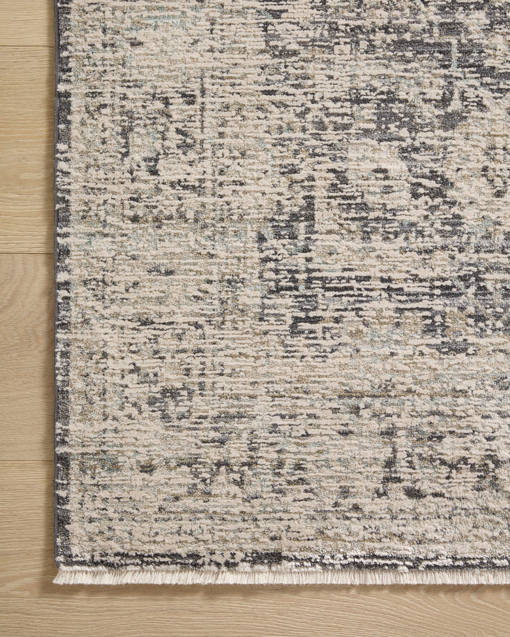 Amber Lewis x Loloi, Alie Rug, Charcoal / Beige