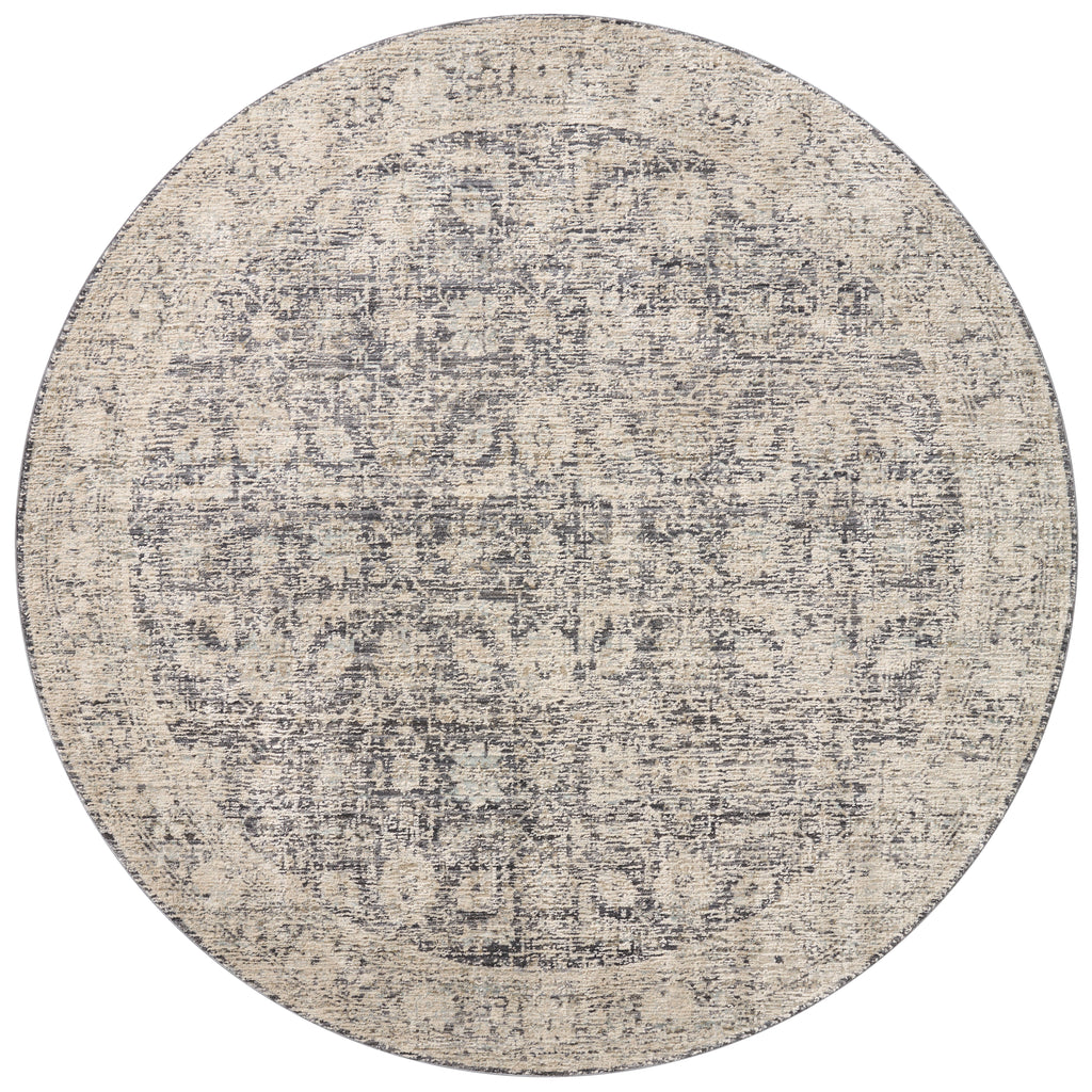 Amber Lewis x Loloi, Alie Rug, Charcoal / Beige