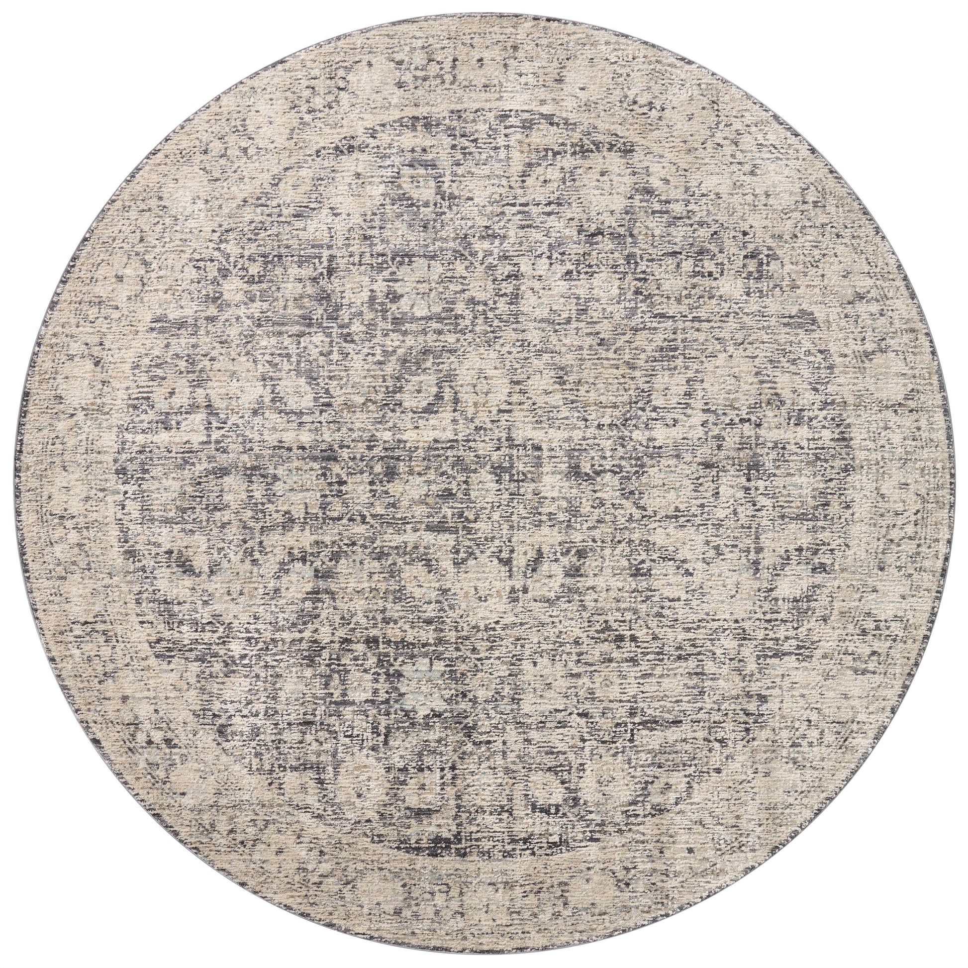 Amber Lewis x Loloi, Alie Rug, Charcoal / Beige
