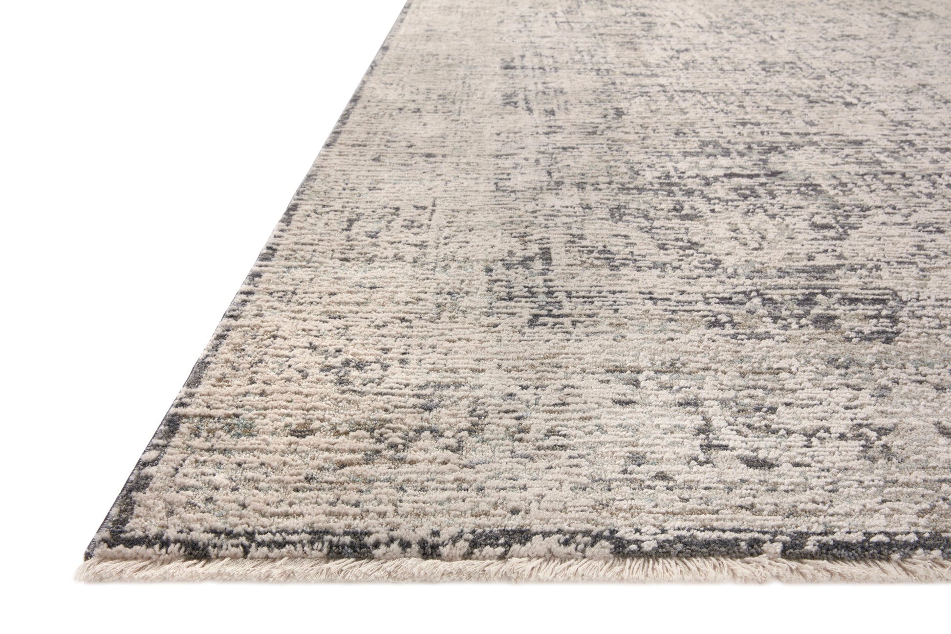 Amber Lewis x Loloi, Alie Rug, Charcoal / Beige