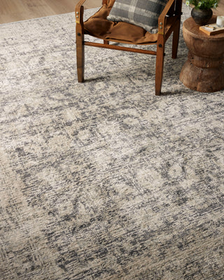 Amber Lewis x Loloi, Alie Rug, Charcoal / Beige