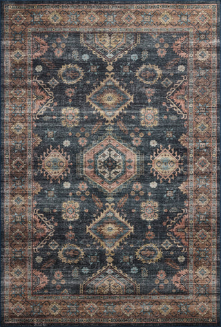 Anniston Rug Denim / Sunset, Machine Washable