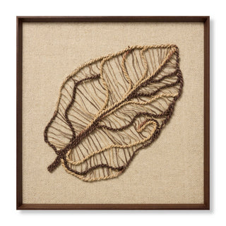 Autumn's Lace Dark Brown Wall Art