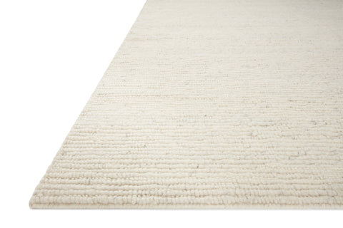 Magnolia Home by Joanna Gaines x Loloi Ava Dove / Ivory 11'-6" x 15' Area Rug - AVA-01 - 11'-6" x 15'