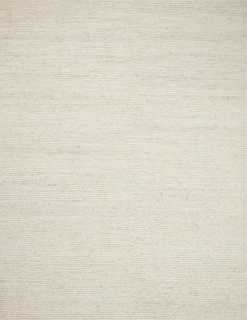 Magnolia Home by Joanna Gaines x Loloi Ava Dove / Ivory 11'-6" x 15' Area Rug - AVA-01 - 11'-6" x 15'