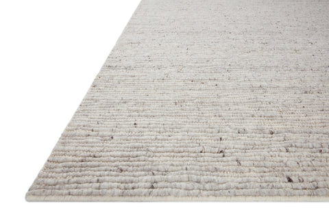 Magnolia Home by Joanna Gaines x Loloi Ava Grey / Ivory 11'-6" x 15' Area Rug - AVA-01 - 11'-6" x 15'