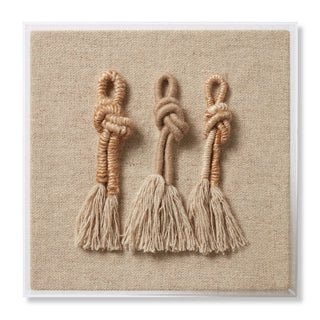 Twisted Beige / Brown Wall Art