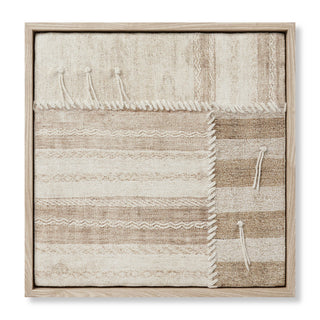 Patchwork B Beige / Brown Wall Art