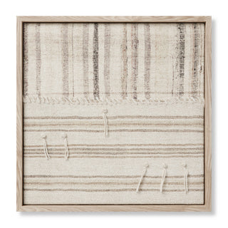 Patchwork C Beige / Brown Wall Art