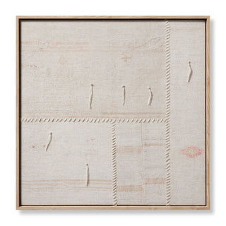Revived Beige / Ivory Wall Art
