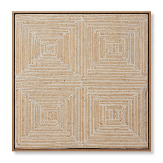 Style Quad Beige / Gold Wall Art