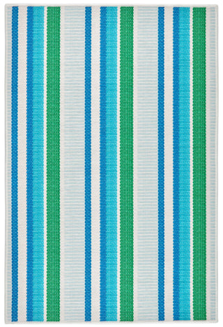 Always Greener Cobalt/Green Machine Washable Rug - DA2157 - 8x10