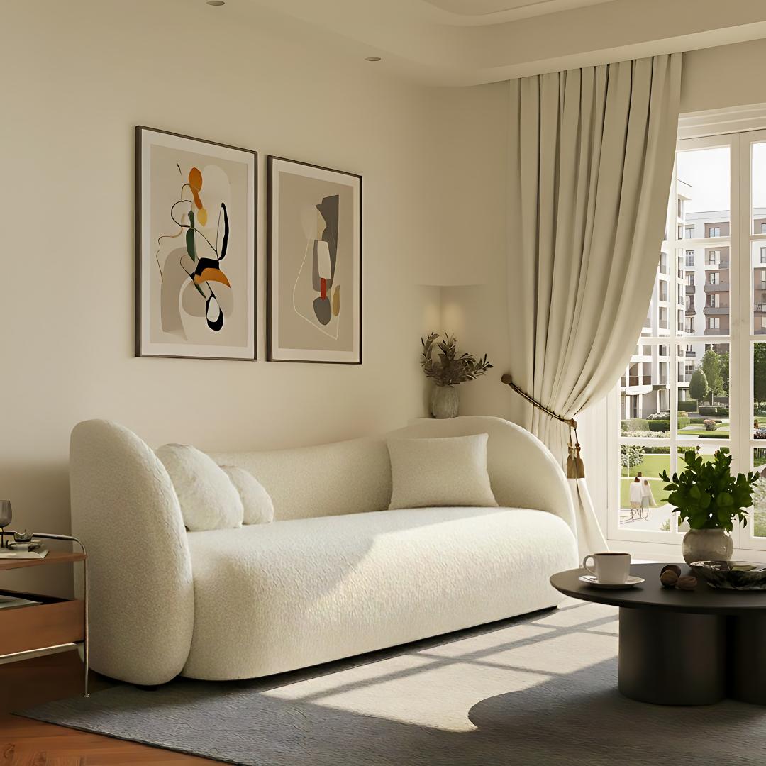 Curved Silhouette Sofa