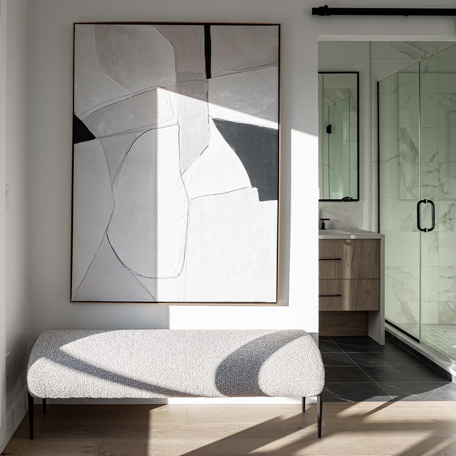 Reid Bench, Grey