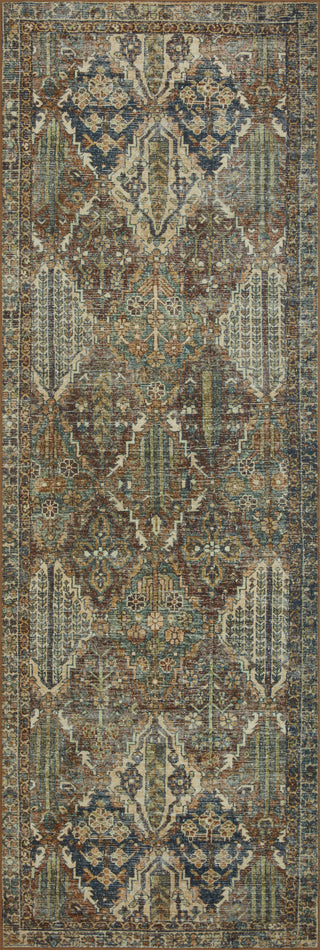 Magnolia Home x Loloi, Spice / Blue Banks Rug