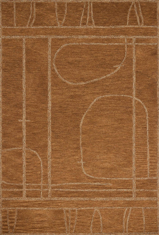 Jeremiah Brent x Loloi Barrow Clay / Natural 9'-3" x 13' Area Rug - BAR-03 - 9'-3" x 13'