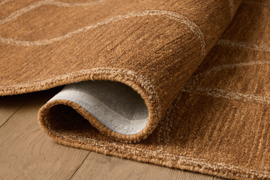Jeremiah Brent x Loloi Barrow Clay / Natural 9'-3" x 13' Area Rug - BAR-03 - 9'-3" x 13'