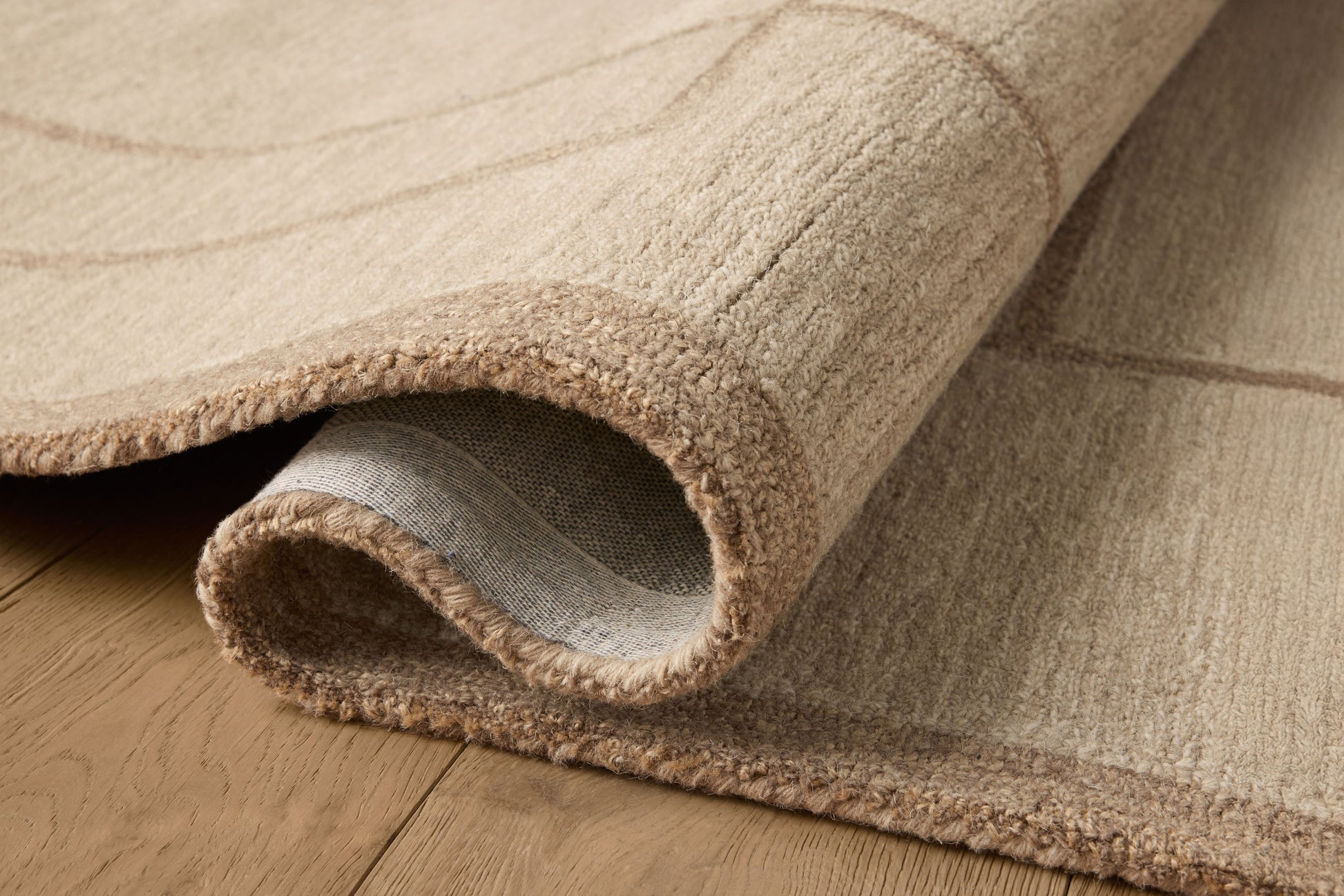 Jeremiah Brent x Loloi Barrow Beige / Taupe 9'-3" x 13' Area Rug - BAR-04 - 9'-3" x 13'
