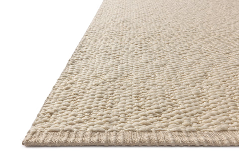 Magnolia Home by Joanna Gaines x Loloi Betty Ivory / Beige 11'-6" x 15' Area Rug - BET-01 - 11'-6" x 15'