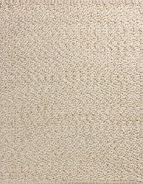 Magnolia Home by Joanna Gaines x Loloi Betty Ivory / Beige 11'-6" x 15' Area Rug - BET-01 - 11'-6" x 15'