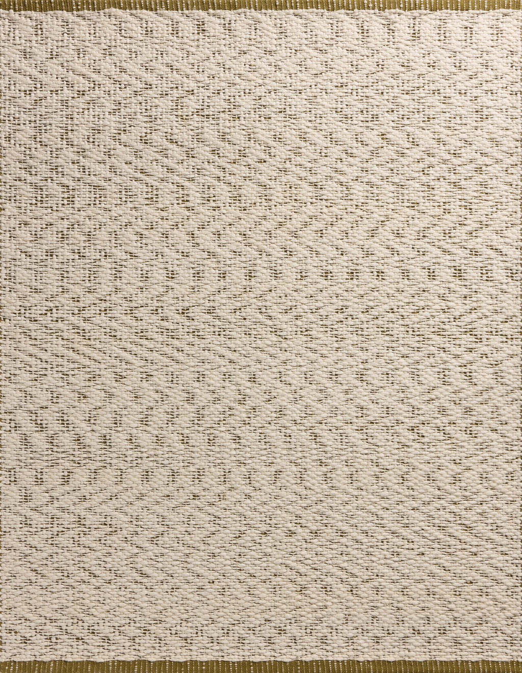 Magnolia Home by Joanna Gaines x Loloi Betty Ivory / Green 11'-6" x 15' Area Rug - BET-01 - 11'-6" x 15'
