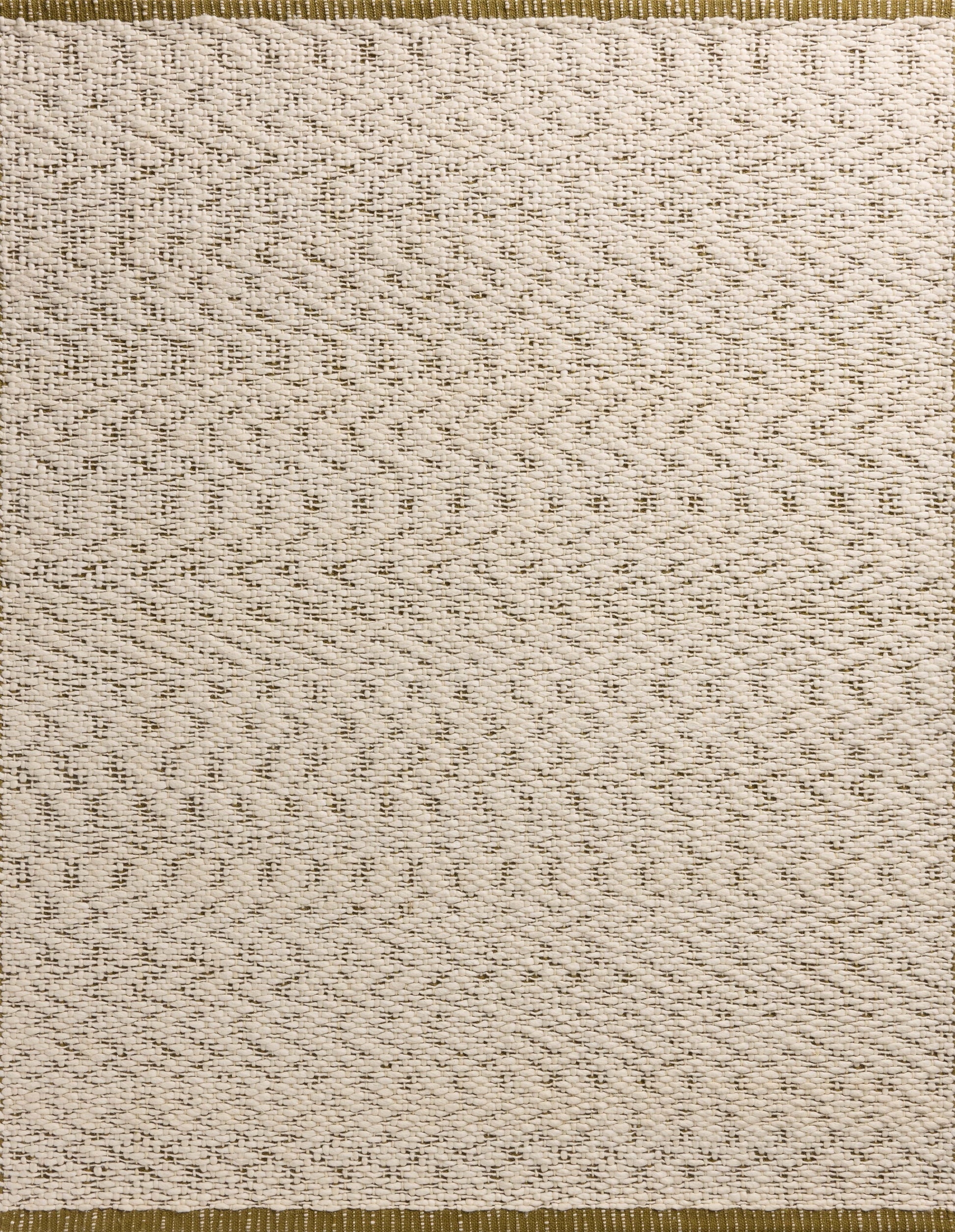 Magnolia Home by Joanna Gaines x Loloi Betty Ivory / Green 11'-6" x 15' Area Rug - BET-01 - 11'-6" x 15'