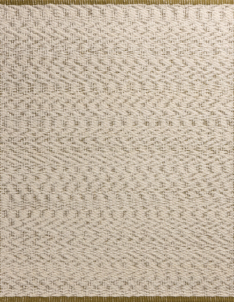 Magnolia Home by Joanna Gaines x Loloi Betty Ivory / Green 11'-6" x 15' Area Rug - BET-01 - 11'-6" x 15'