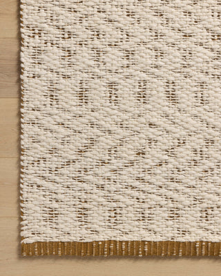 Magnolia Home by Joanna Gaines x Loloi Betty Ivory / Spice 11'-6" x 15' Area Rug - BET-01 - 11'-6" x 15'