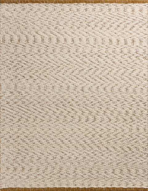 Magnolia Home by Joanna Gaines x Loloi Betty Ivory / Spice 11'-6" x 15' Area Rug - BET-01 - 11'-6" x 15'