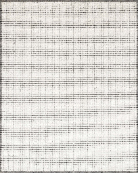 Beverly Ivory / Black 9'-6" x 13'-6" Area Rug - BEV-01 - 9'-6" x 13'-6"